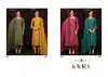 Kavira By Kilory Trends Pure Muslin Silk Digital Foil Print Top Bottom With Dupatta Exporters In India